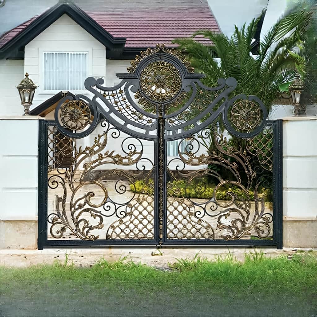 درب حیاط ورودی ویلا