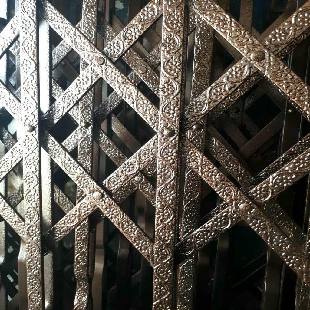 درب حفاظتی آپارتمان نمای مدرن