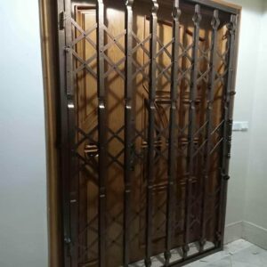 حفاظ درب ورودی سفارشی فلزی