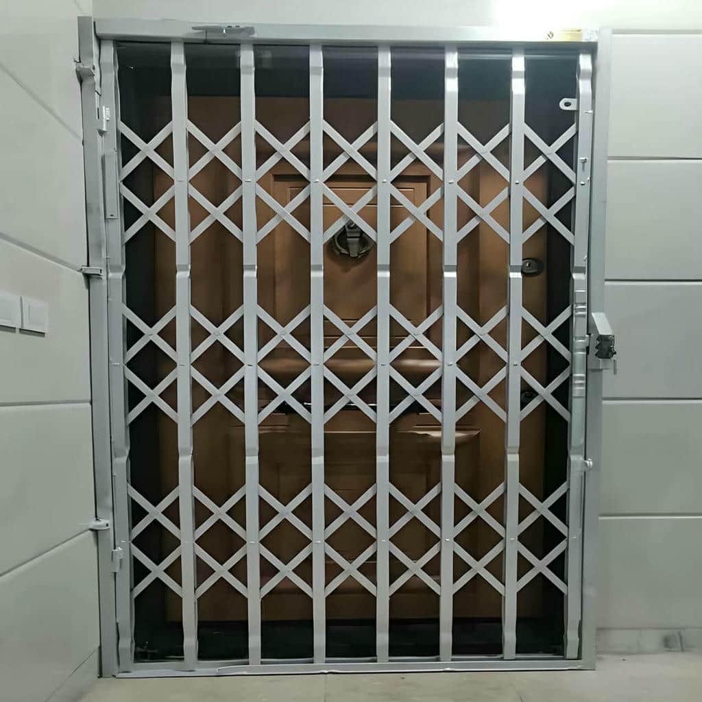 درب آکاردئونی ورودی ساختمان درب آکاردئونی ورودی ساختمان