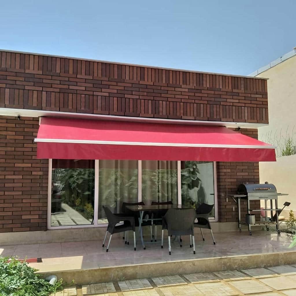 سازه متحرک سایبان برای فضای باز