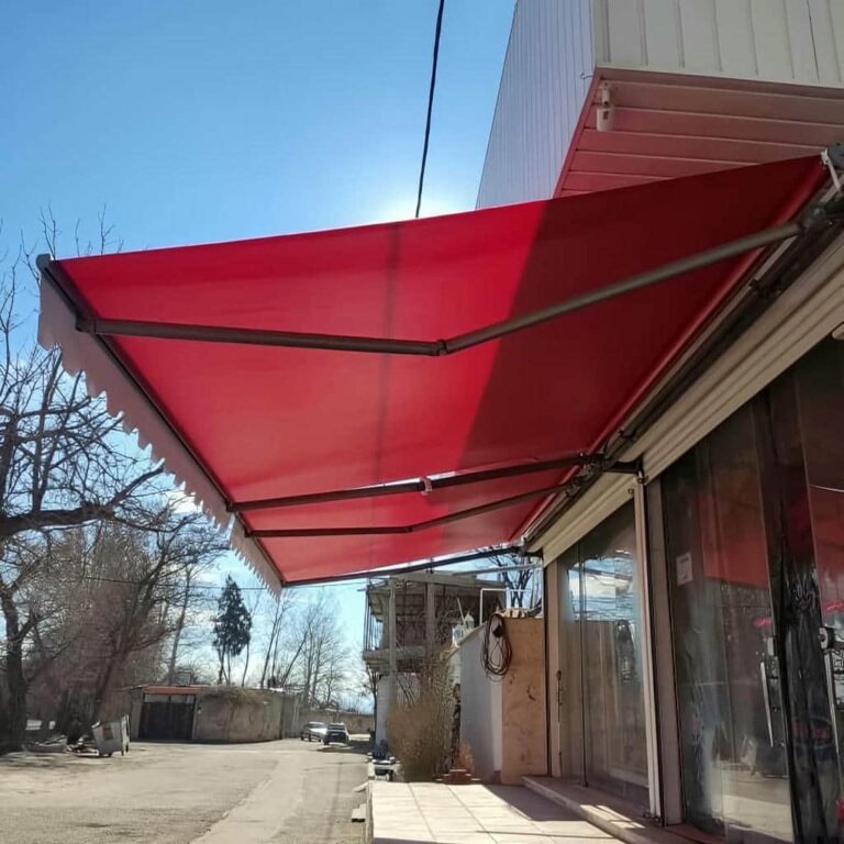 چادر برقی نمای مدرن چادر برقی نمای مدرن
