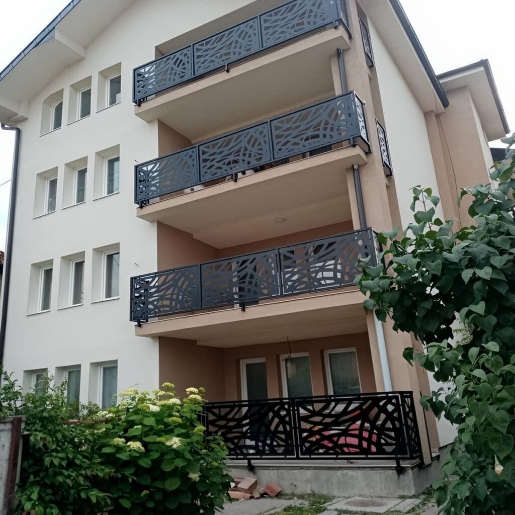 طراحی نرده دوبلکس خاص