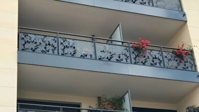 نرده دوبلکس سفارشی فضای داخلی