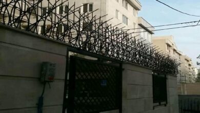 حفاظ دیوار فلزی مدل ایرانی