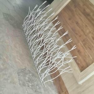 حفاظ فلزی دیوار ساده ساختمان