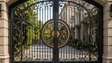 درب آهنی ورودی ساختمان