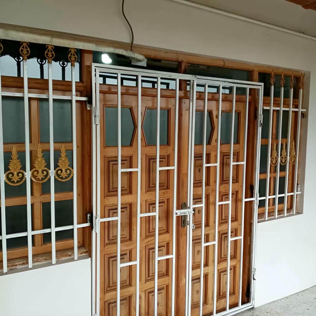 گارد پنجره فلزی نمای بیرونی