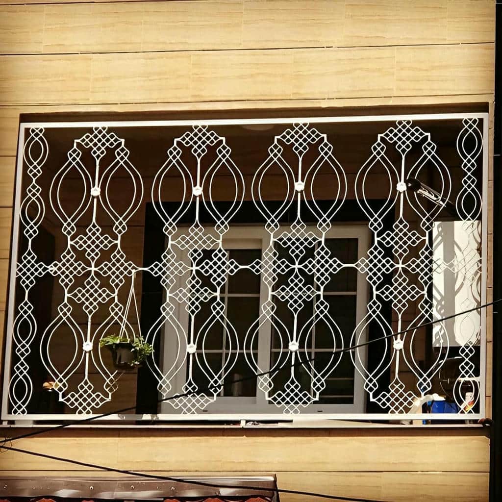 حفاظ پنجره پروفیلی فلزی