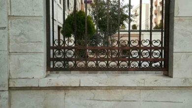 حفاظ پنجره طبقه همکف فلزی