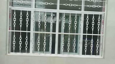 حفاظ پنجره طبقه همکف آهنی