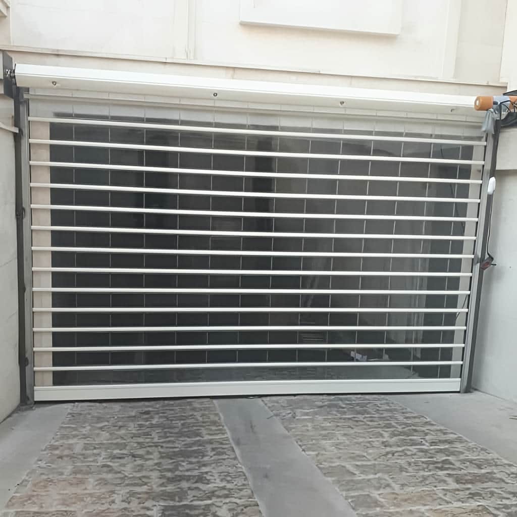 درب کرکره ای سفارشی ورودی مغازه