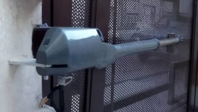 جک درب پارکینگ بازویی مناسب ورودی ساختمان