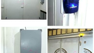 جک بازویی پارکینگ مسکونی با بدنه مقاوم