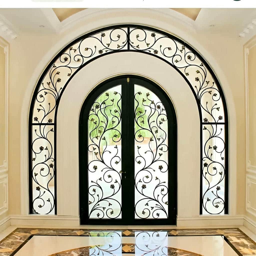 درب آهنی طراحی ساده