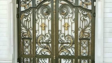 درب ساختمان کم عرض