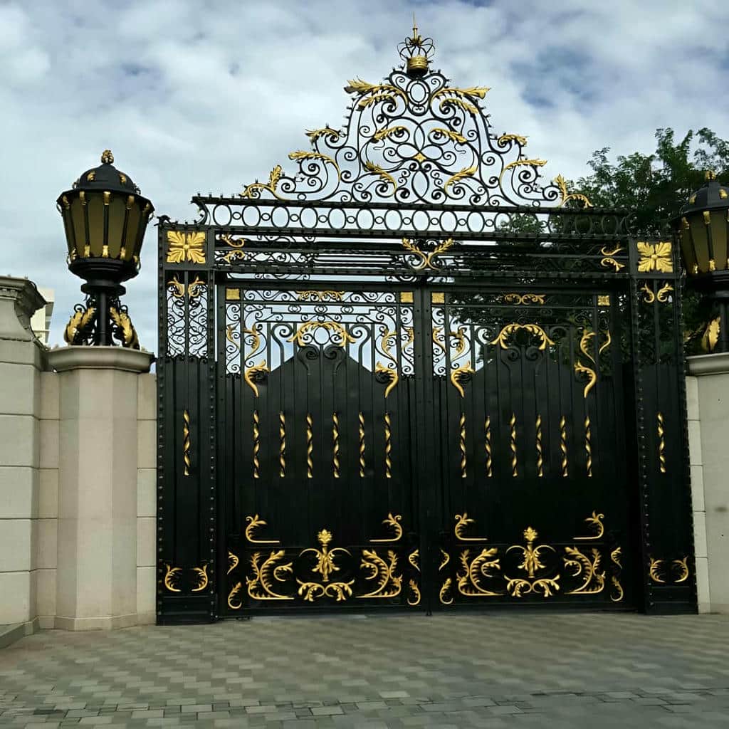 درب فرفورژه ویلایی فلزی