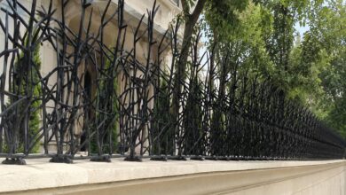 حفاظ شاخ گوزنی طرح اف فلزی