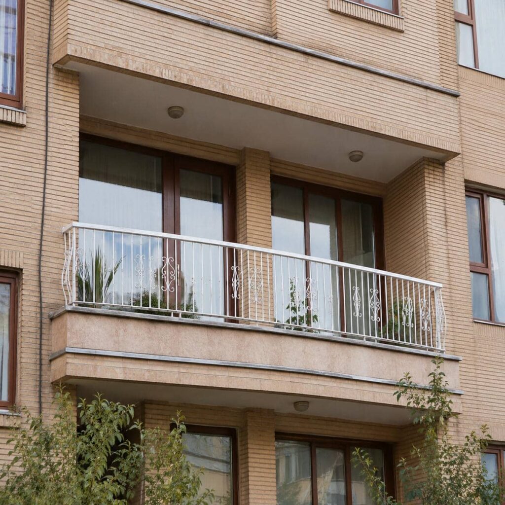 هندریل راه پله با پوشش مقاوم