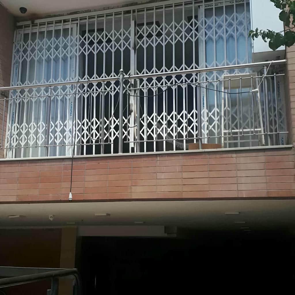 نرده پنجره با پروفیل مقاوم