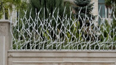 حفاظ دیوار سرنیزه ای کارگاه خشکبار در استان خراسان شمالی