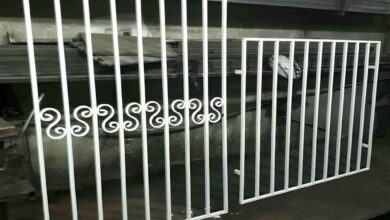 حفاظ پنجره آهنی سفارشی کارگاه خیاطی اردبیل